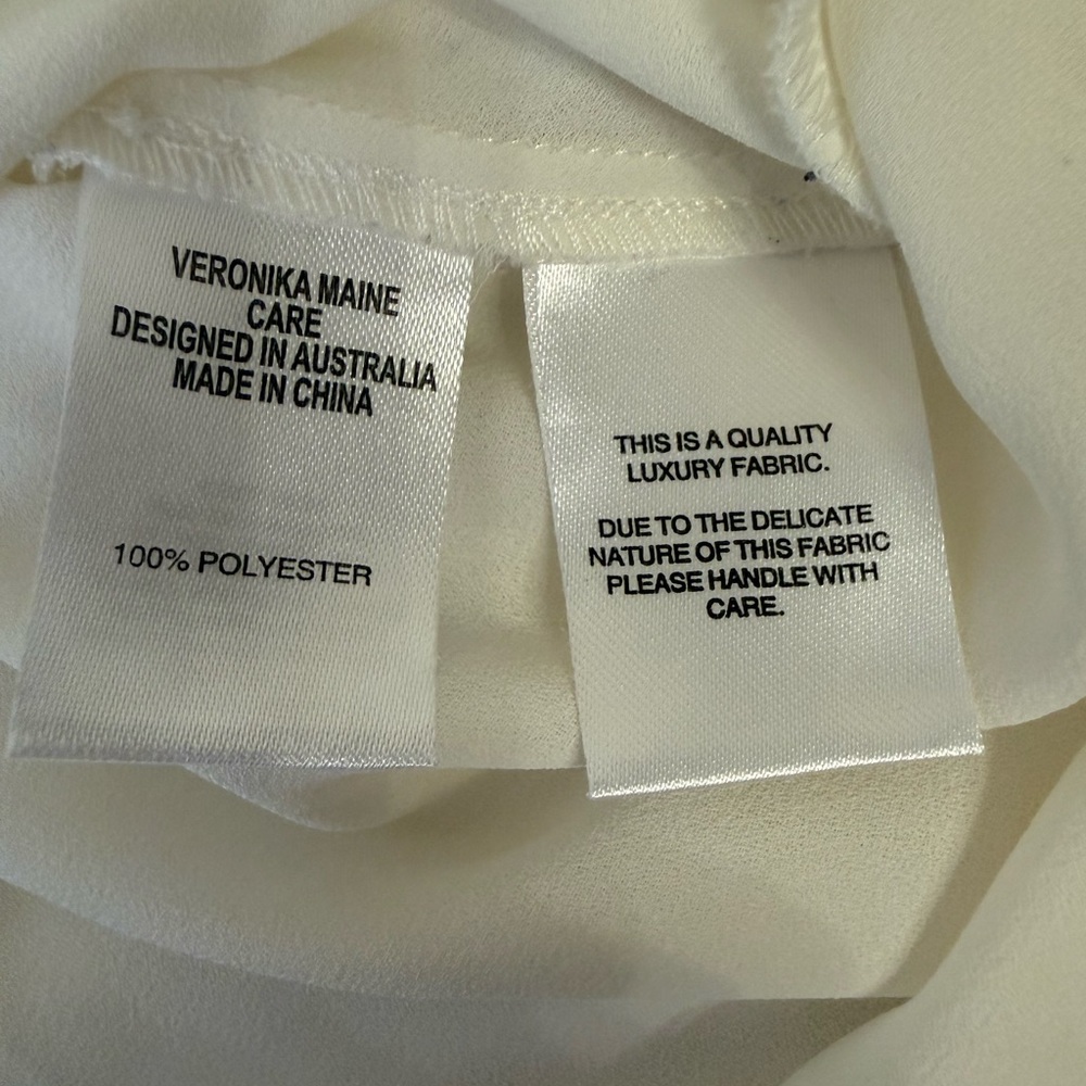 Veronika Maine lightweight blouse size 8 - Picture 8 of 8